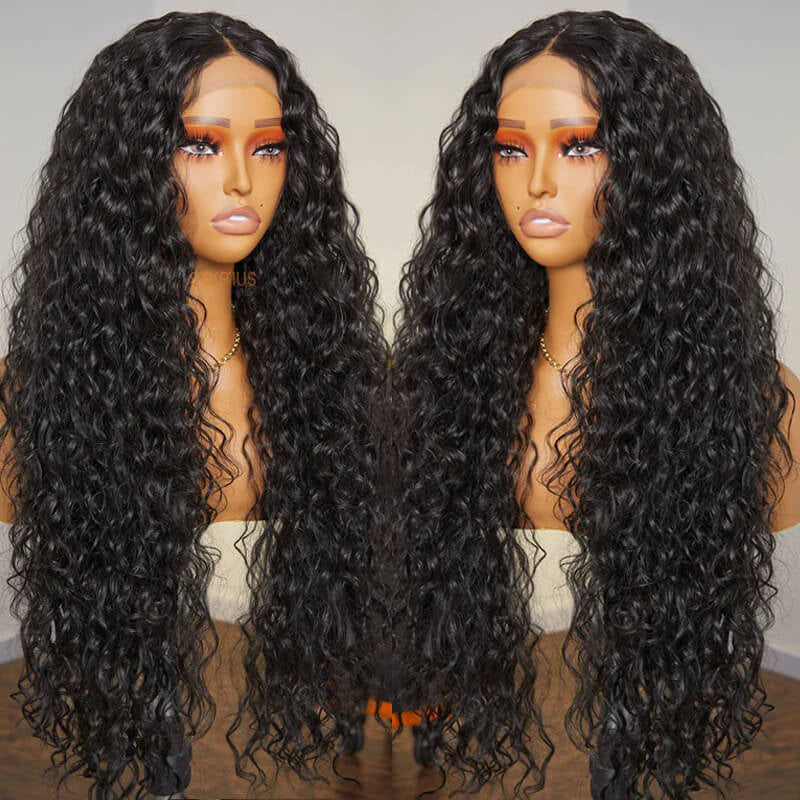 Water Wave HD Lace Front Human Hair Wig