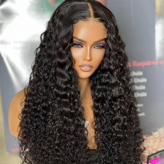 Water Wave HD Lace Front Human Hair Wig