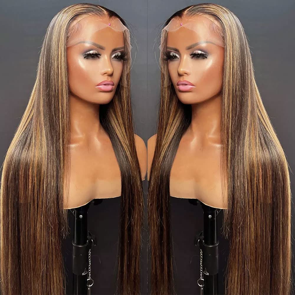 Highlight Wig 13x4 Human Hair Lace Frontal Wig
